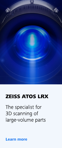 ZEISS ATOS LRX The Specialist for 3D Scanning of Large-Volume Parts Learn more