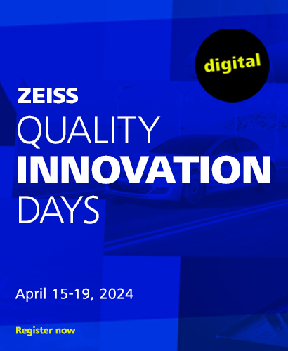 ZEISS Quality Innovation Days Register now