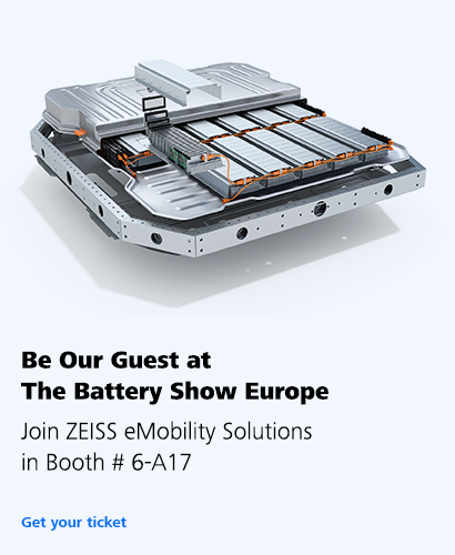 Be Our Guest at The Battery Show Europe Join ZEISS eMobility Solutions in Booth # 6-A17