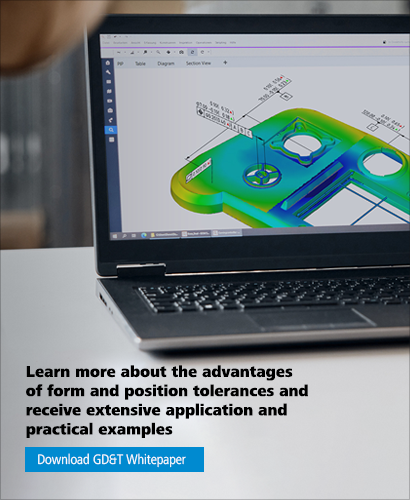 Learn more about the advantages of form and position tolerances and receive extensive application and practical examples Download GD&T Whitepaper