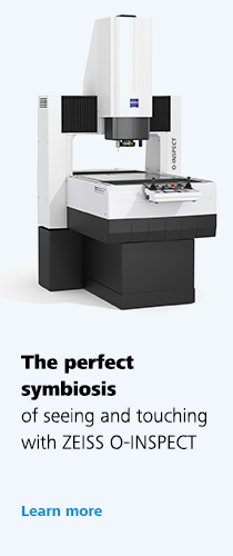 The perfect symbiosis  of seeing and touching with ZEISS O-INSPECT 