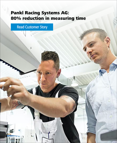 Pankl Racing Systems AG: 80 % reduction in measuring time Read Customer Story