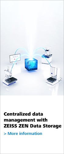 Centralized data management with ZEISS ZEN Data Storage  More information