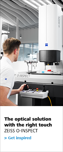 The optical solution with the right touch. ZEISS O-INSPECT. Get inspired