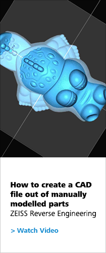How to create a CAD file out of manually modelled parts ZEISS Reverse Engineering Watch Video