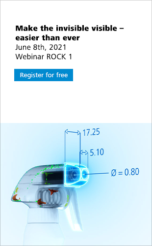 Make the invisible visible - easier than ever June 8th, 2021 Webinar ROCK 1 Register for free