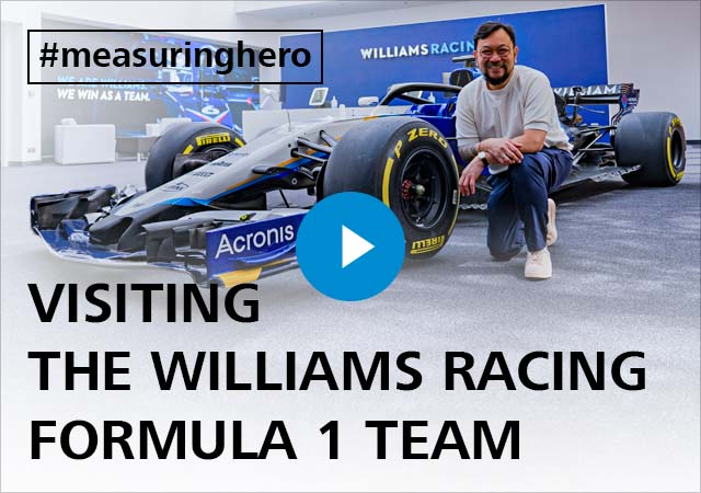 #measuringhero | Episode 95: Visiting the Williams Racing Formula 1 Team